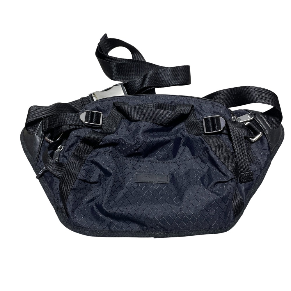Athleta Excursion Crossbody Waist‎ Ripstop Belt Bag Black